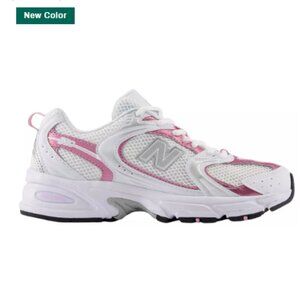 Pink/Silver New Balance 530 Shoes for Women